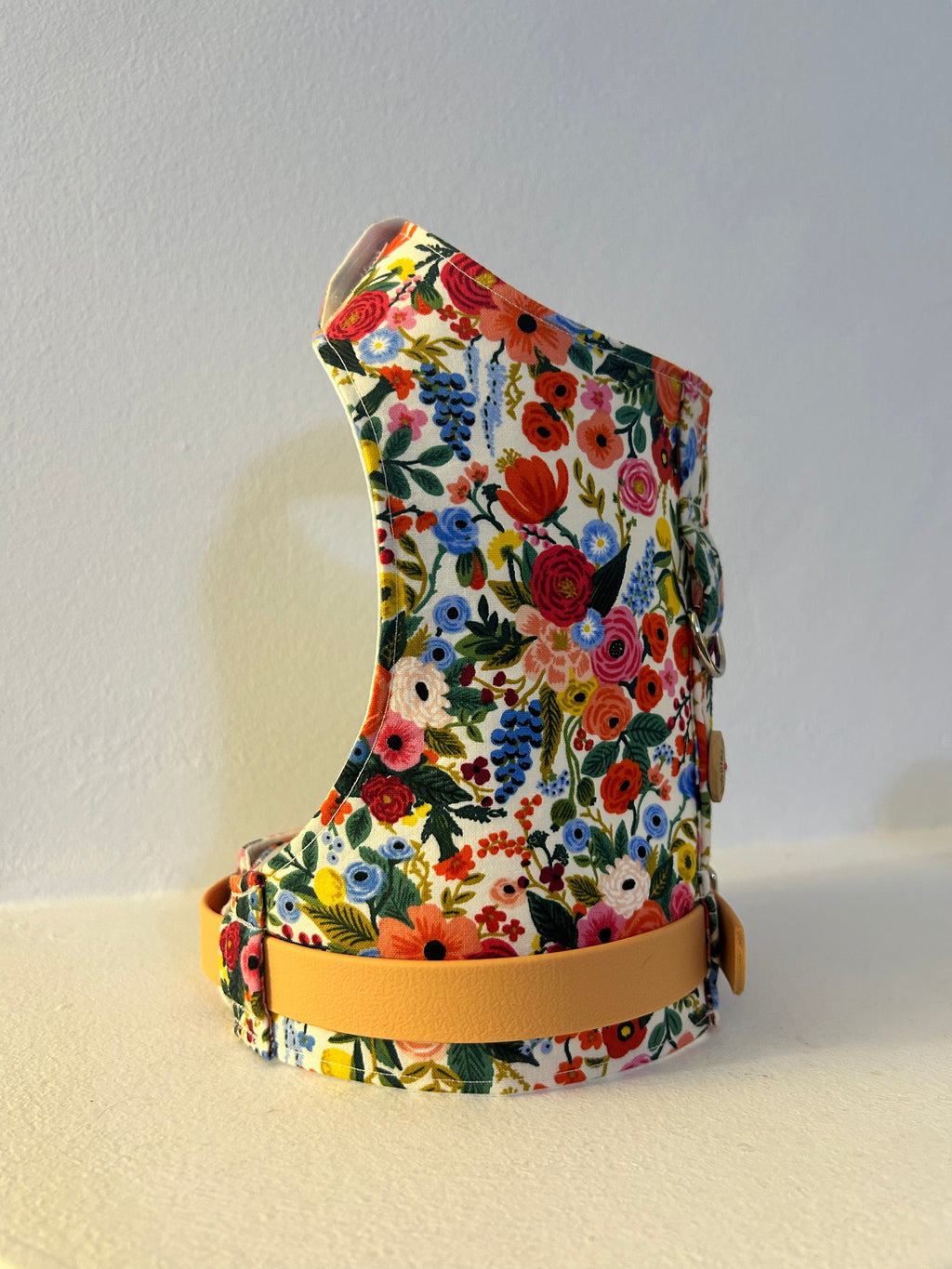 Handmade Vest Dog Harness - Garden Party