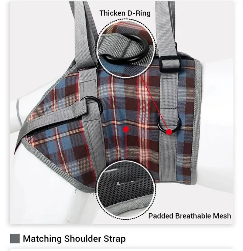 Adjustable Dog Lift Harness For Back Legs Pet Support Sling Help Weak Legs Stand Up Pet Dogs Aid Assist Tool For Old Dogs